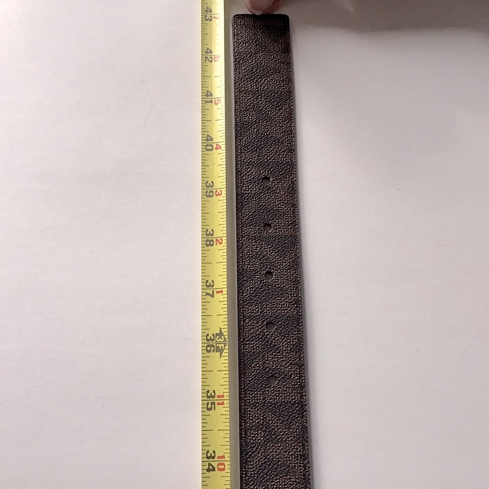 Michael Kors Reversible MK Monogram belt sz L NWT - Picture 6 of 7